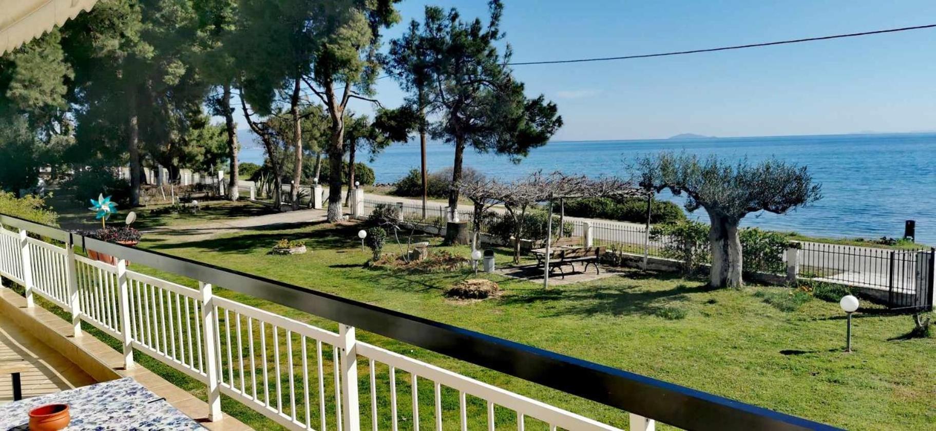 Metamorphosis - Halkidiki Apartment On The Beach 美塔摩尔弗斯 外观 照片