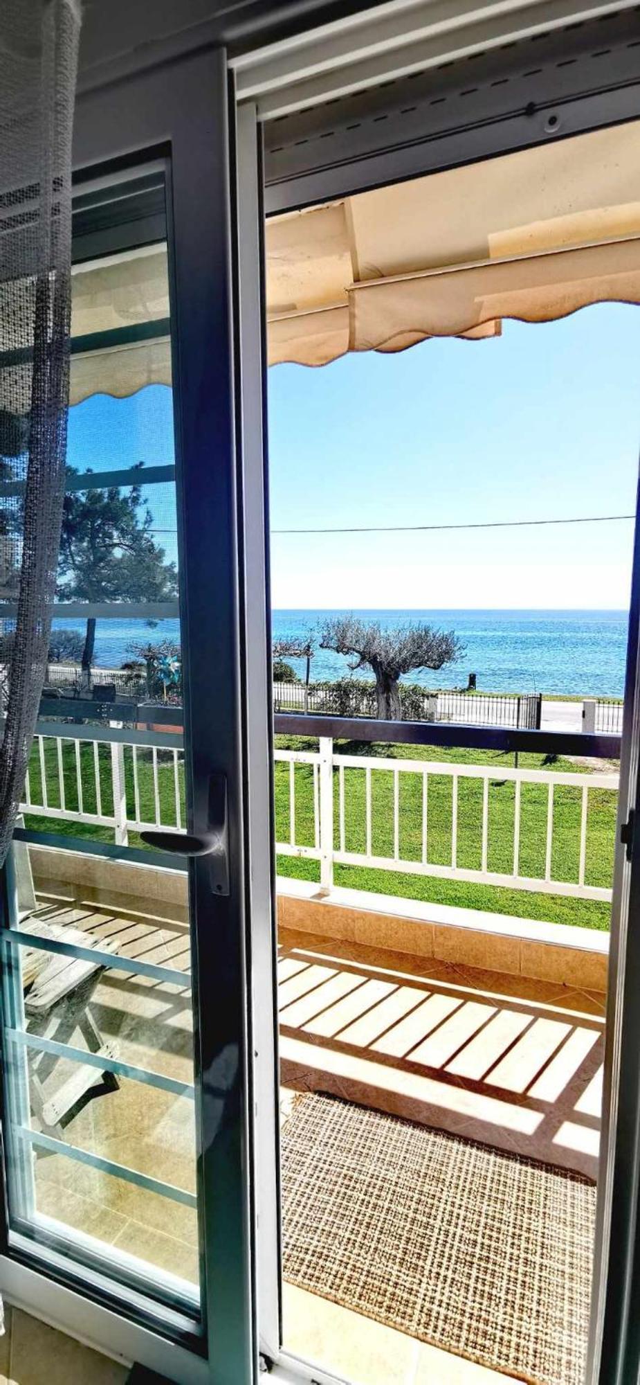 Metamorphosis - Halkidiki Apartment On The Beach 美塔摩尔弗斯 外观 照片